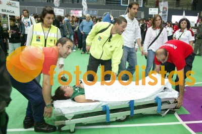 Jogadora do Porto Sub 16 Lesionado