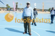 Campo na praia