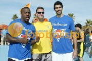 Campo na praia