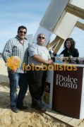 Campo na praia