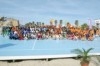 Campo na praia