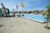 Campo na praia