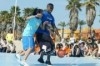 Campo na praia