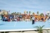 Campo na praia