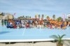 Campo na praia
