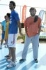 Campo na praia